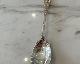 Sterling Silver WALLACE Serving Spoon 6 1/8 Inches Long - Etsy