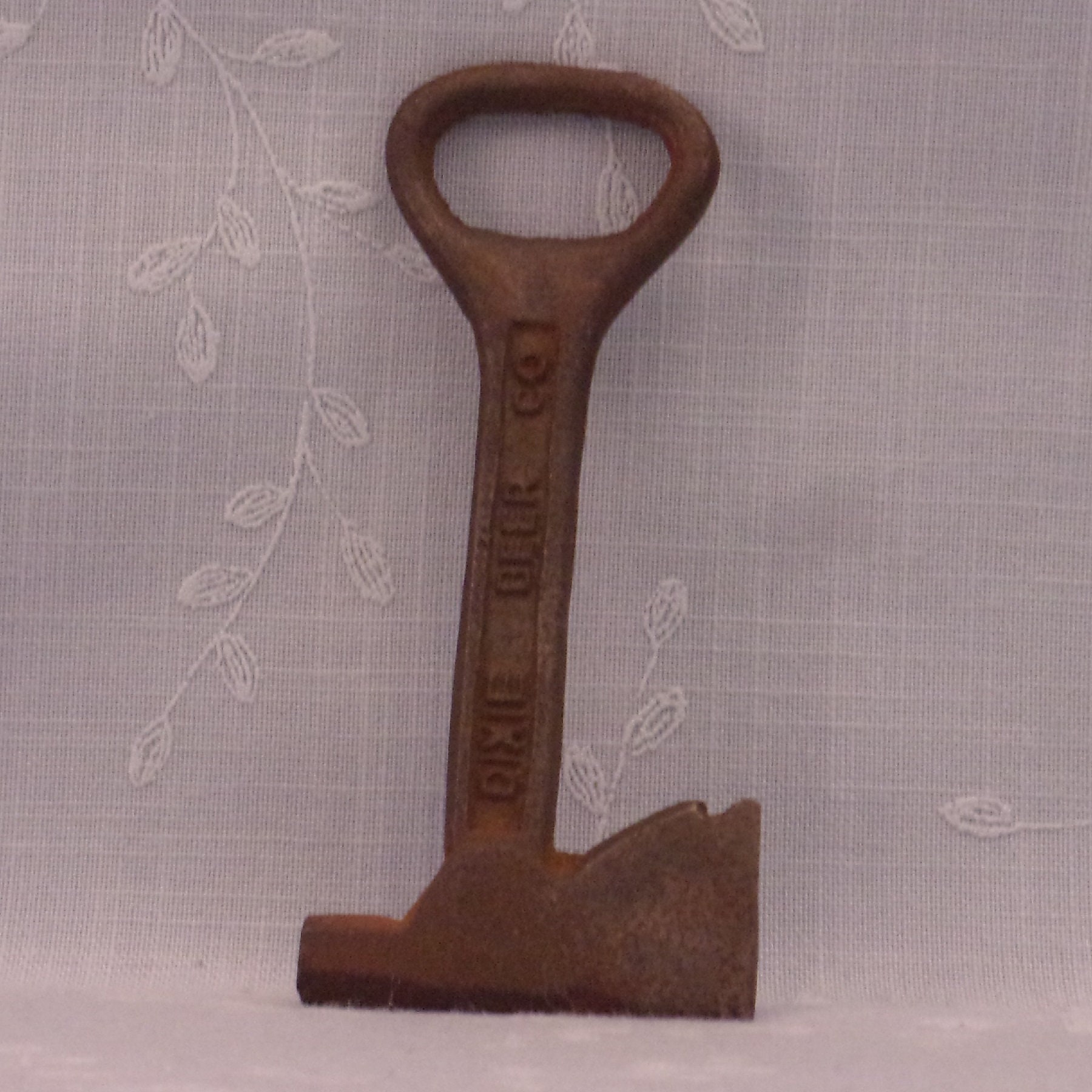 Vintage Bottle Cap Opener. Dixie Beer Co Promo Cast Iron Axe. Riha
