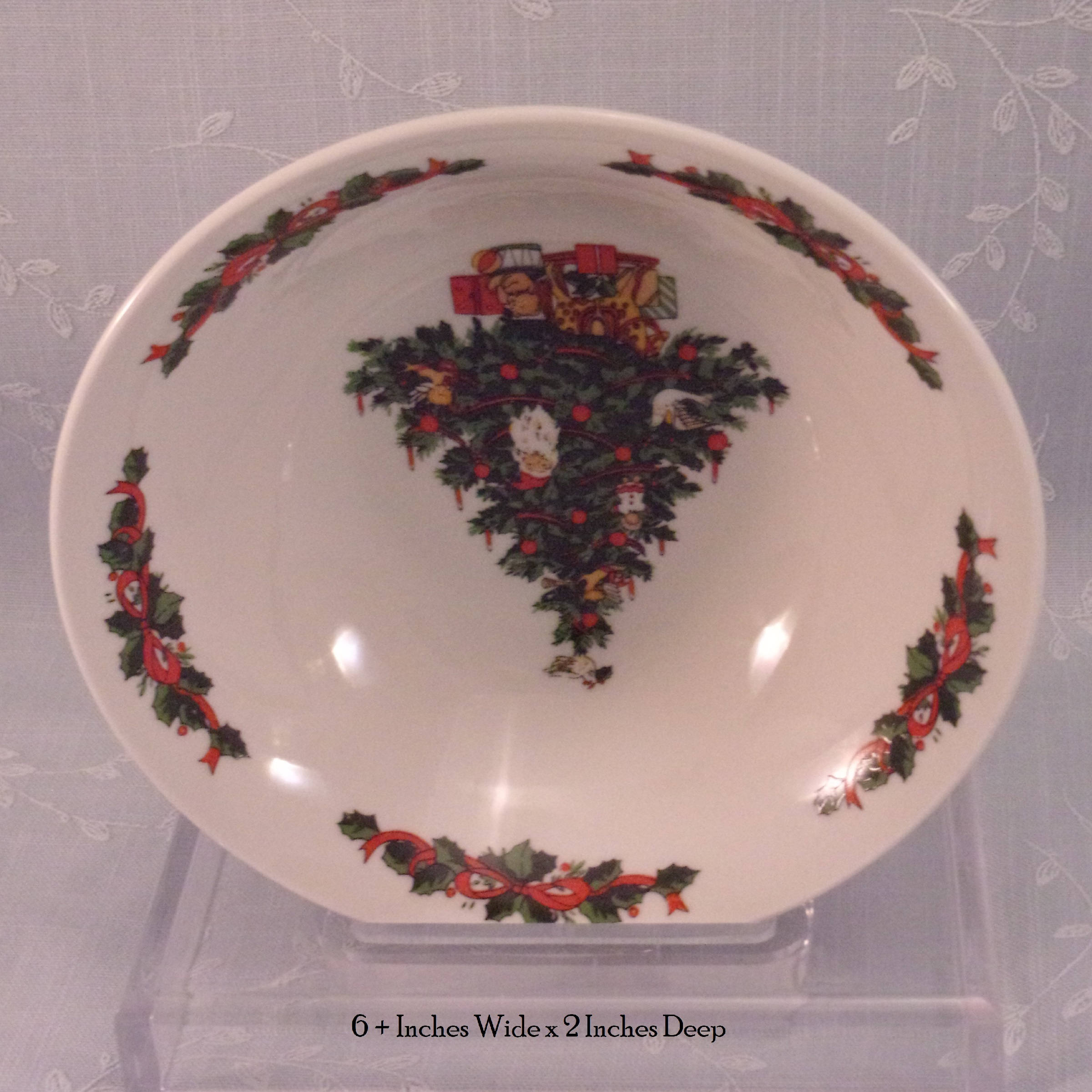 Vintage Tabletops Unlimited Christmas Time Collection Smooth Cereal