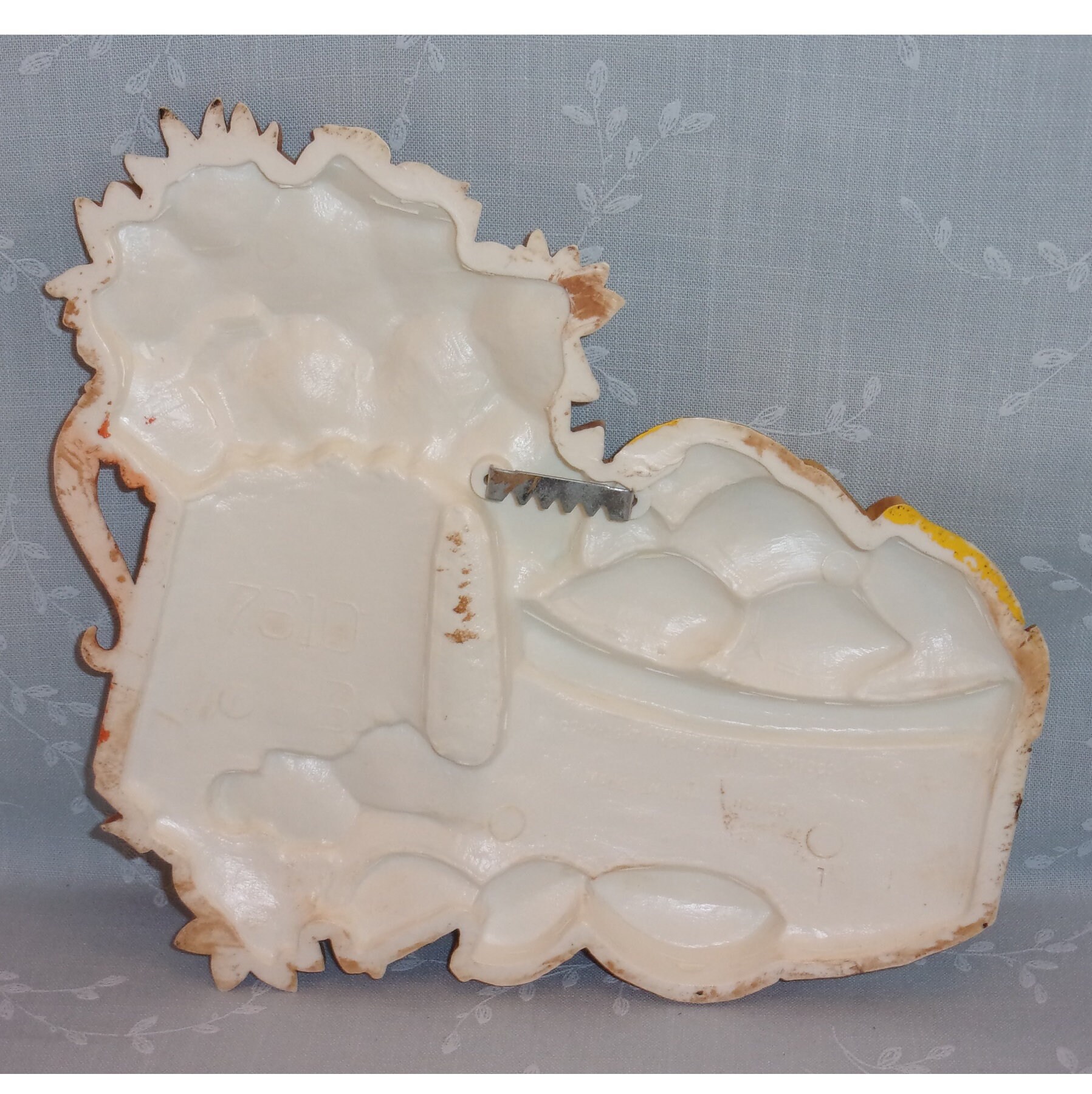 Vintage 1981 Syroco for Homco Wall Décor Hanging Plaque Set With Fruit