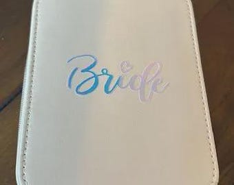 Customizable Travel Jewelry Box Organizer | Bachelorette, Wedding Favor
