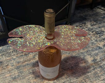 Customizable 2-Stem Wine Glass Holder, Party Centerpiece
