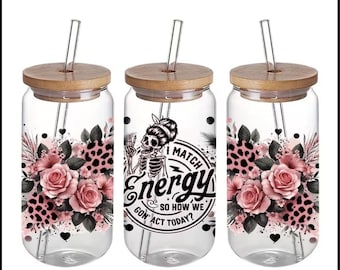 9”x 4” Mom Life Cup Wrap decals | Multipack | Vibrant colors | DIY