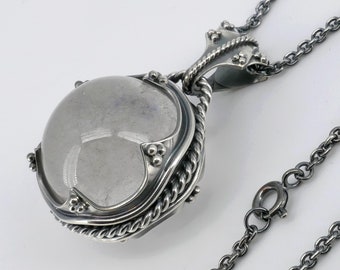☆TATIANA☆ Silver 925 Clear Quartz Candy Ball Necklace NZ21 Crystal_Ball_2019_01.jpg?v=