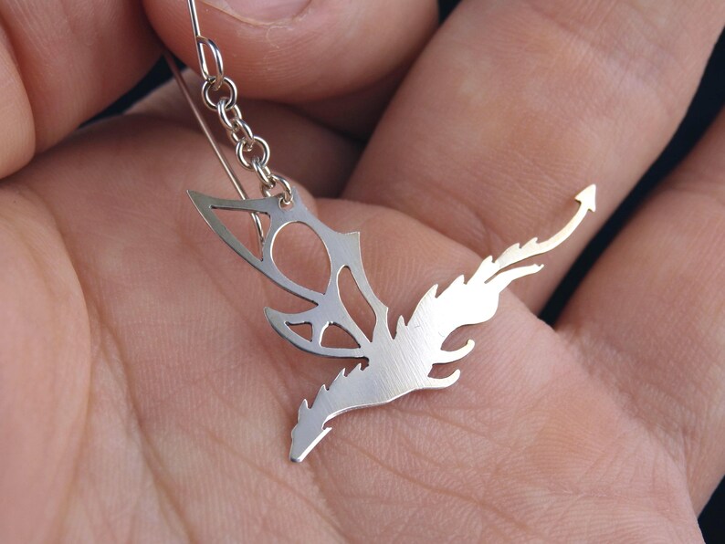 Flight of Dragons Sterling Silver Dragon Earrings Etsy