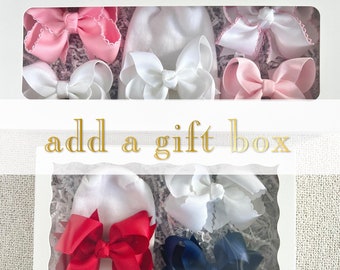 Gift Box for Newborn Bow Hat Set