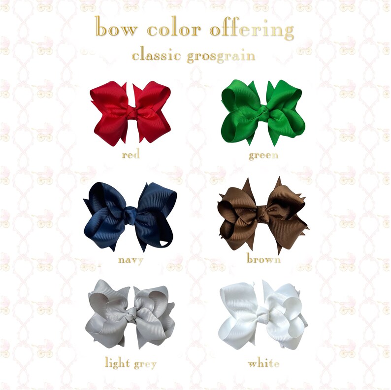 White Newborn Bow Hospital Hat 5 Interchangeable Boutique Bows You Choose the Colors image 6