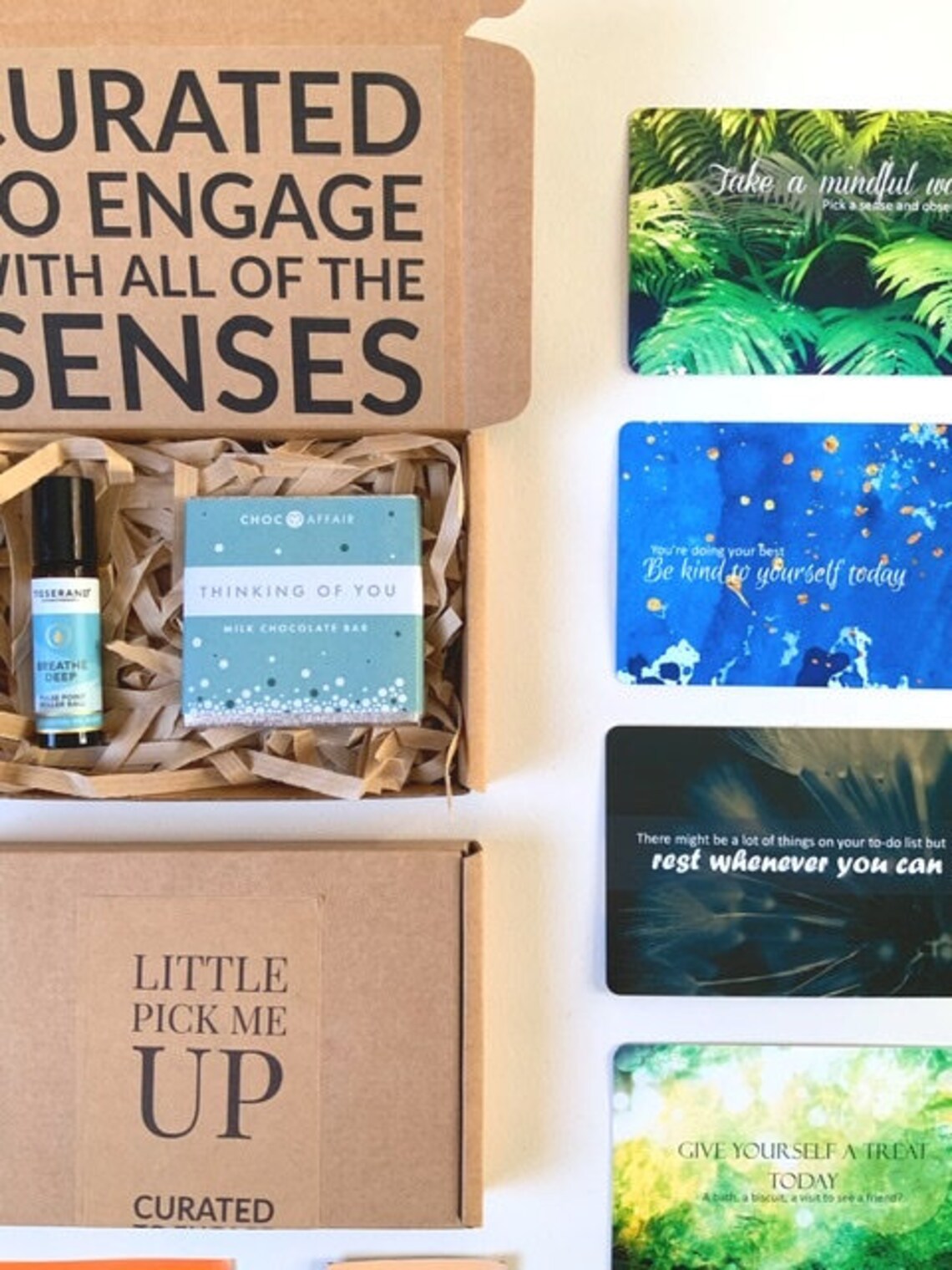 Wellbeing Pack Mental Health Mini Gift Care Package Box Etsy