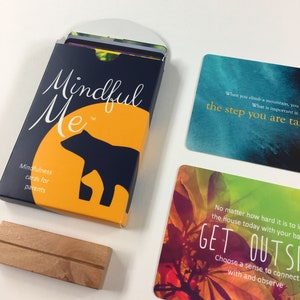 Unikat Baby Shower Geschenke Achtsamkeit Karte Deck neue Eltern Geschenke Achtsamkeit Übungskarten neue Eltern GeschenkIdee