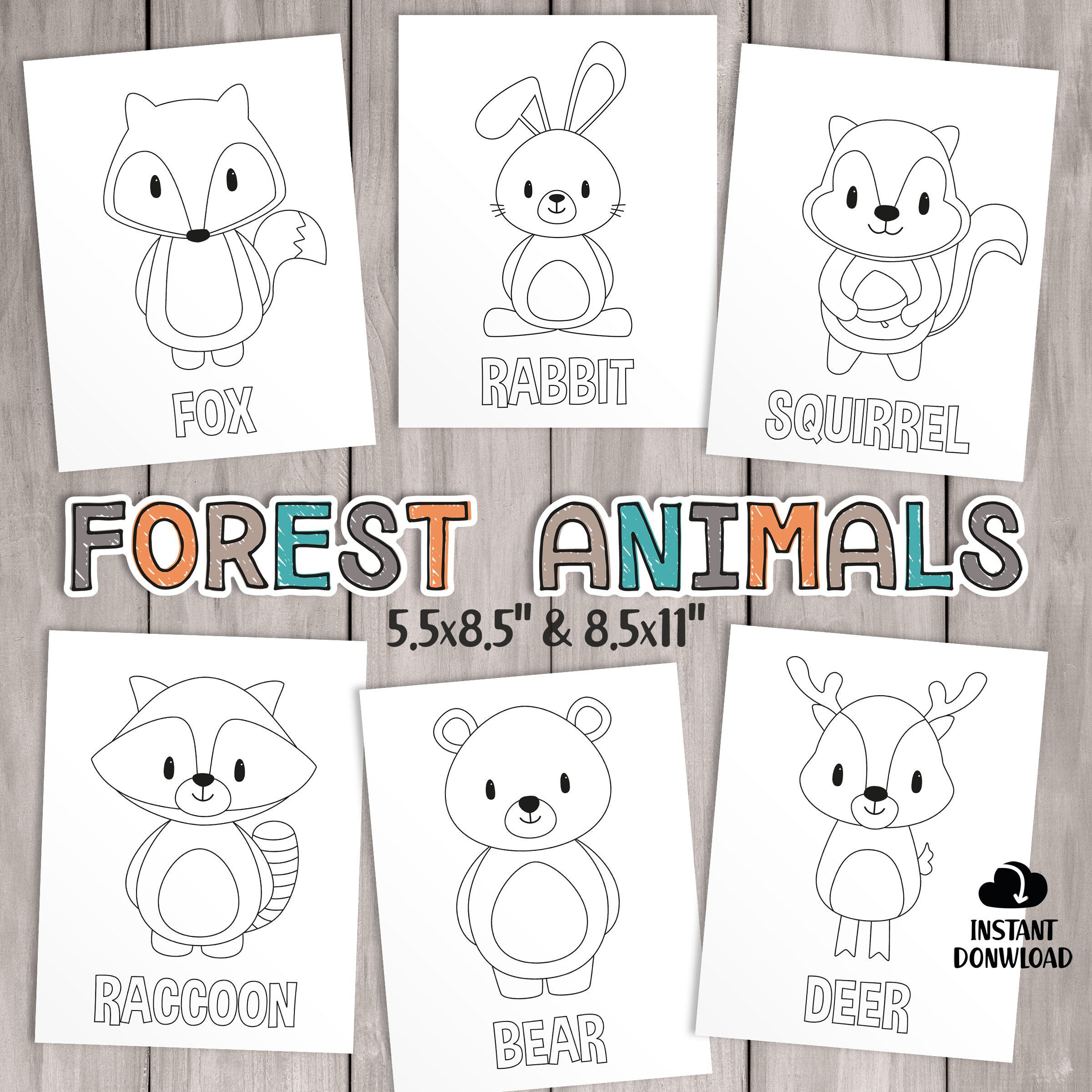 Clip Art Image Files Embellishments Printable Colour In Sheets Set Of 