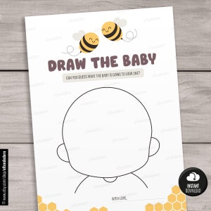 Babyshowerspel - afdrukbare kaarten.