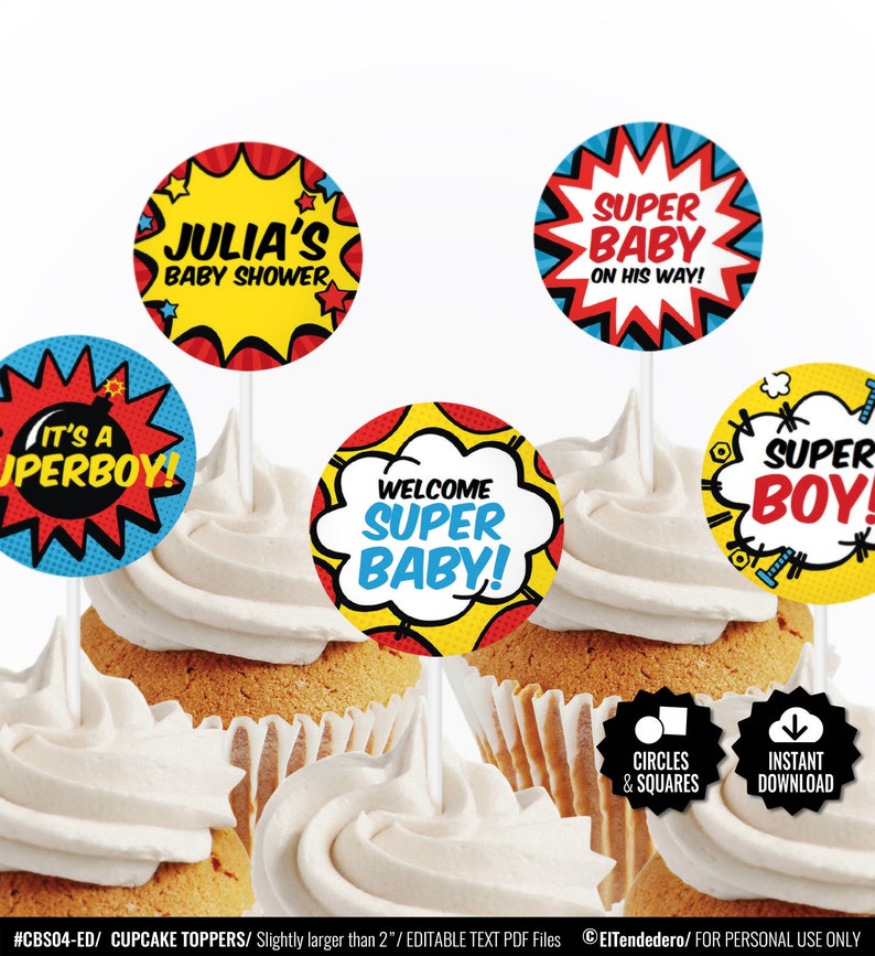 SELF EDITABLE Superhero Cupcake Toppers. Printable Cupcake Decor. Dessert Toppers. Comedian Reserve Toppers. Birthday - Youngster Shower Decoration picture about Superhero Cupcake Toppers Printable referred to as SELF EDITABLE Superhero Cupcake Toppers. Printable Cupcake Decor. Dessert Toppers. Comedian Ebook Toppers. Birthday - Youngster Shower Decoration