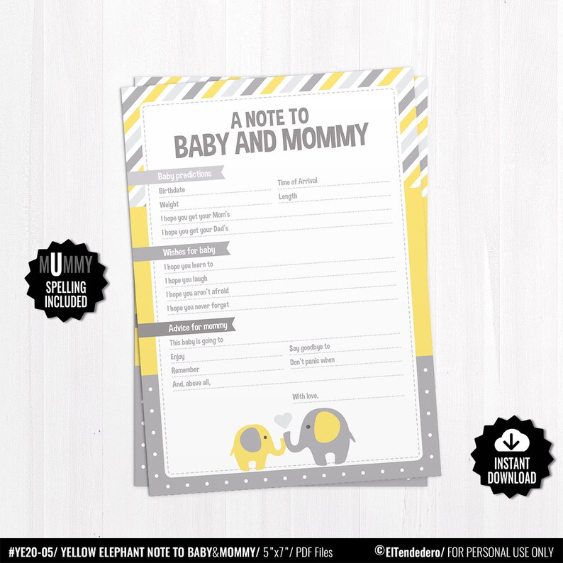 Baby Shower Elefante Amarillo Y Gris Baby Shower Elefante Amarillo Y Gris