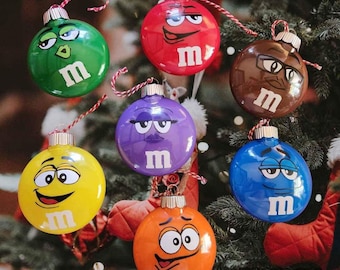 M & M Character Christmas Ornaments