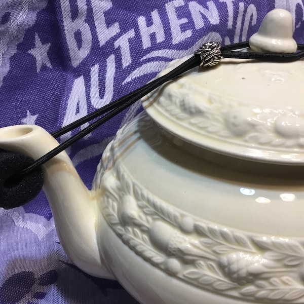 Teapot Lid Holder and Drip Catchers Etsy