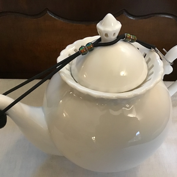 Teapot Lid Holder and Drip Catchers Etsy