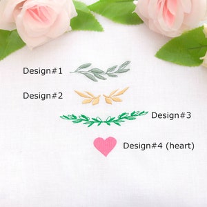 Mother of the Bride Handkerchief. Custom Handkerchief. Embroidered Handkerchief. Embroidered gift . Personalized Handkerchief. Cotton Hankie image 4