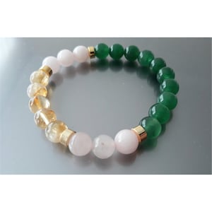 Money Bracelet, Citrine Bracelet, Attract Money and Luck, Luck and Prosperity, Wealth and Abundance, Manifest Money and Wealth