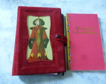 1999 Queen Amidala Star Wars Student Planner Organizer Notebook with Extra Note Pad