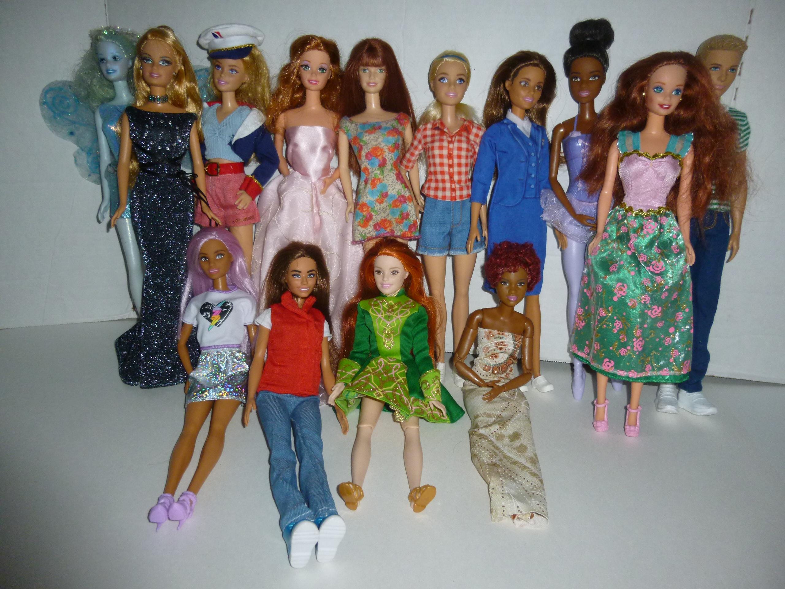 Vintage Barbie With Eyelashes