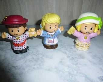 Kirsten, Samantha, Kit American Girl Fisher Price Little People Collector Figure