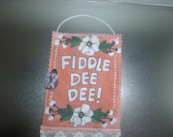 Gone With The Wind Ornament, Scarlett O'Hara, Rhett Butler Charm