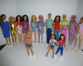 Barbie, Skipper, Ken Doll Lot for OOAK, Play or Collecting