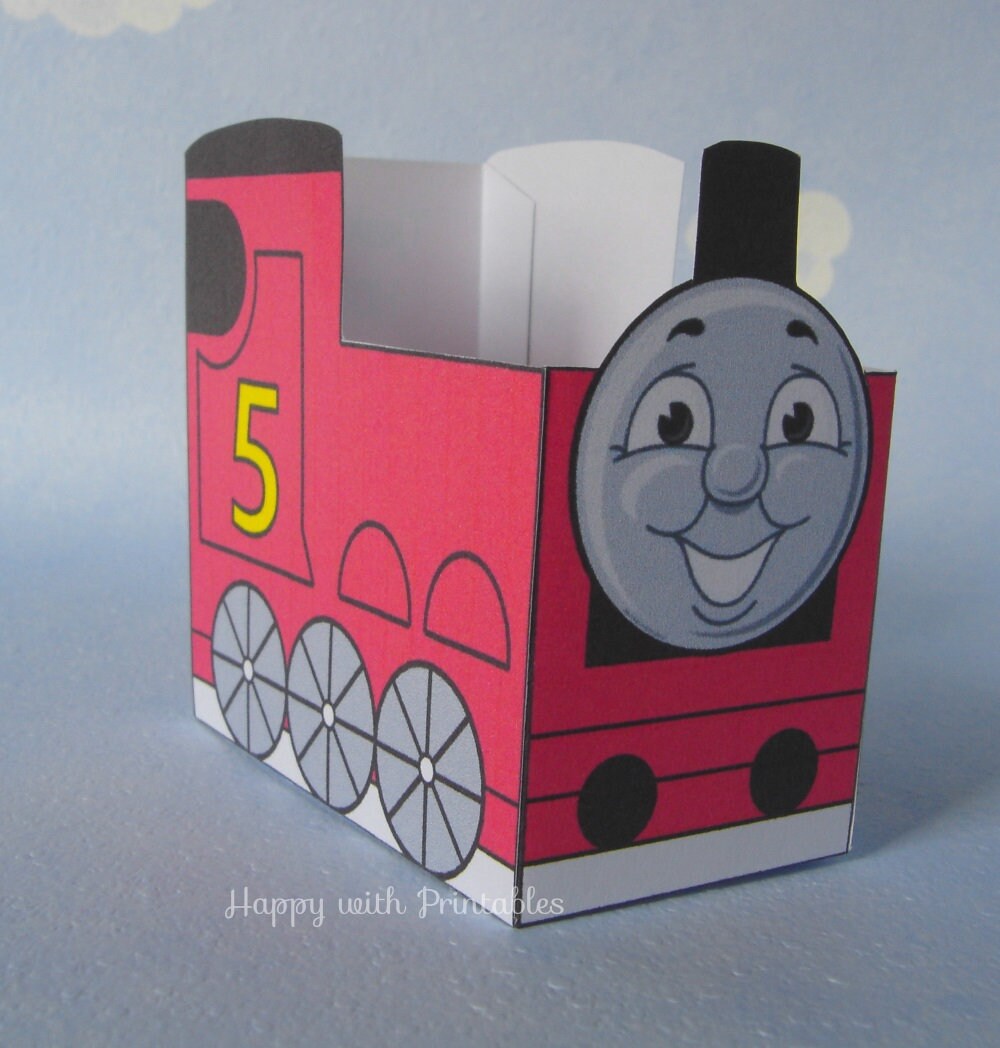 Printable Train Favor Boxes Train Carts Trains Tank - Etsy