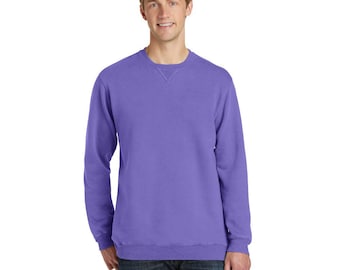 Beach Wash™ Garment-Dyed Sweatshirt,Embroidered Clothing for Men, Father's Day Gift,crewneck sweatshirt gift
