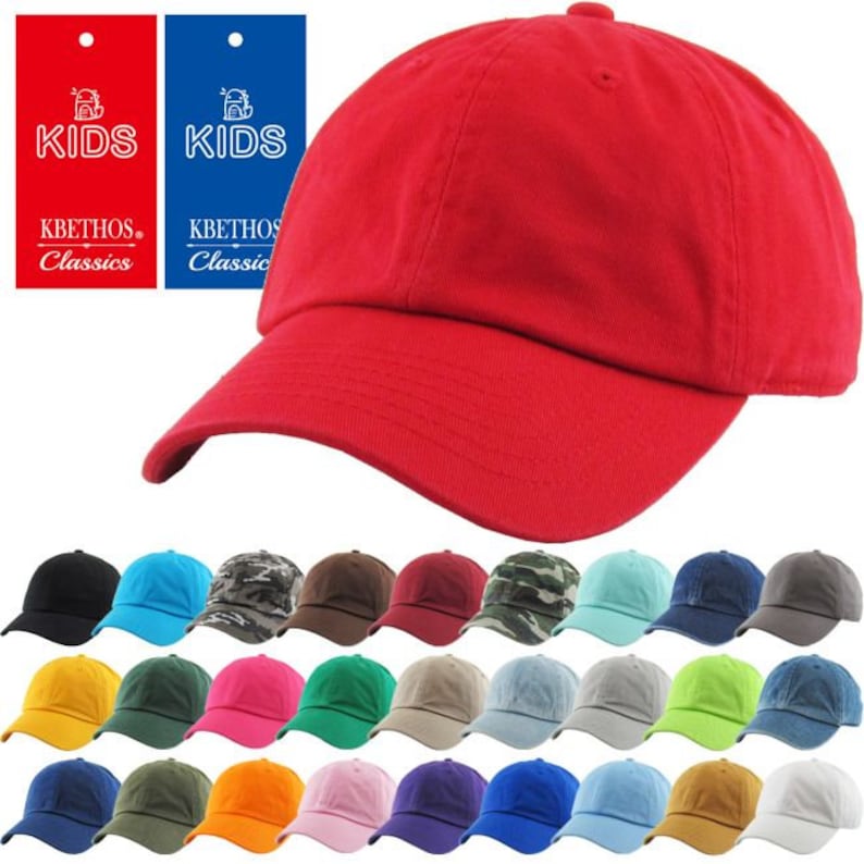 Personalized Kids Baseball Cap Embroidered Monogram Hat for Etsy