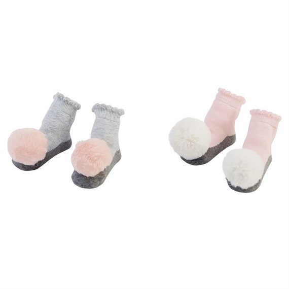 baby girl pom pom socks