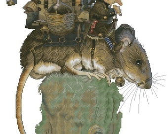 Cross Stitch Chart Great Journey Jean-Baptiste Monge