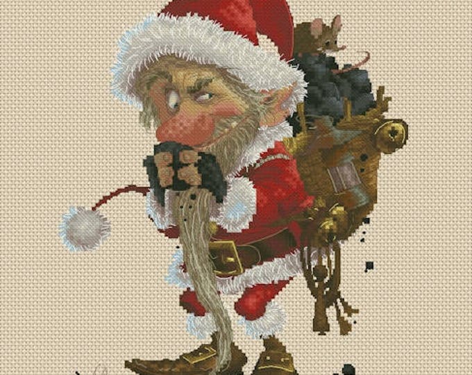 Cross Stitch Chart Little Krampus by Jean-Baptiste Monge