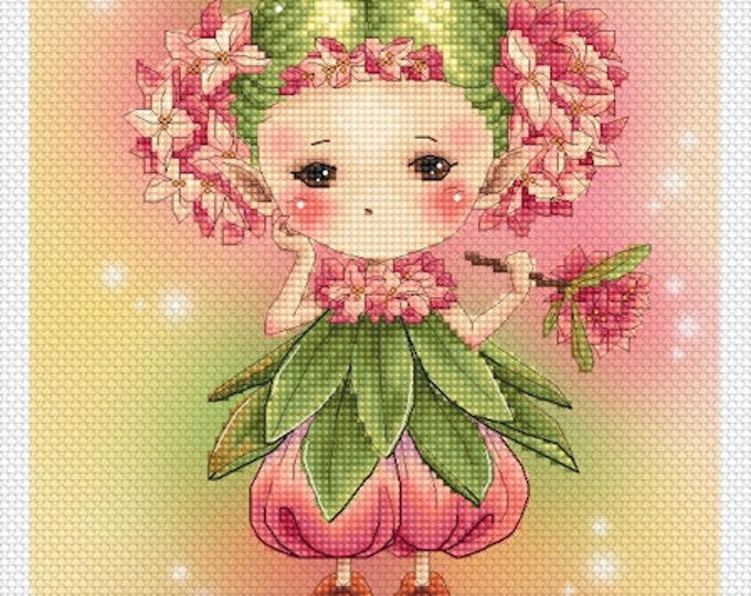 Daphne Sprite Mitzi Sato-Wiuff - Cross stitch Chart Pattern