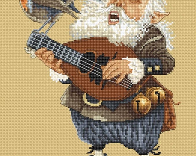 Cross Stitch Chart The Song by Jean-Baptiste Monge