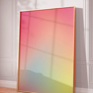 Gradient Abstract Art Ombre Digital Print Gradient Art Printable