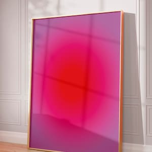 Aura Wall Decor Pinterest Room Decor Y2k Home Decor Aura Art Print Abstract Wall Decor