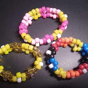 Custom Kandi Flower Cuff