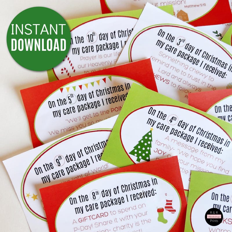 12 Days Of Xmas Gifts