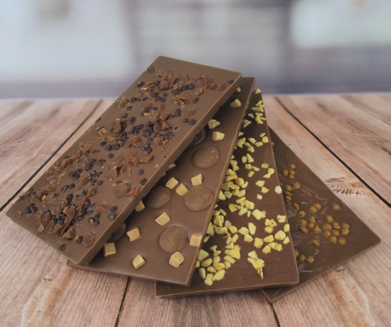 Luxury chocolate bar pack of 3, milk chocolate