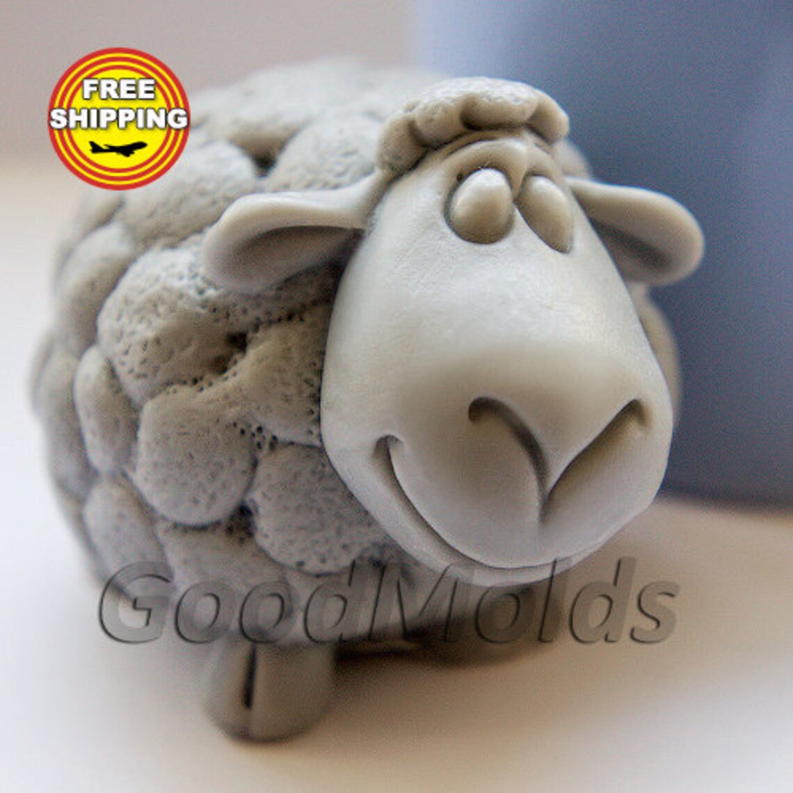 Lamb 6 3D Soap Mold Silicone Molds Mold for Soap Mold Sheep Etsy