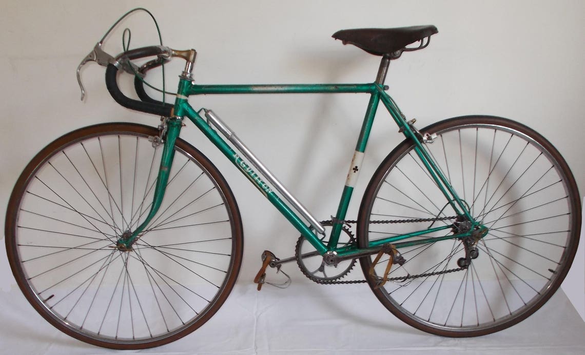 Vintage French Racing Bike. Rare 1940/50's Hand Built Etsy UK