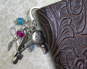 Cosmetologist Bookmark, Blow Dryer, Beautician Gift