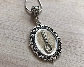 SIDIMELO Funny Gifts Spoonie Keychain Spend Me Wisely Spoon Charm Keychain Chronic Illness Jewelry Chronic Fatigue Self Care Awareness Jewelry
