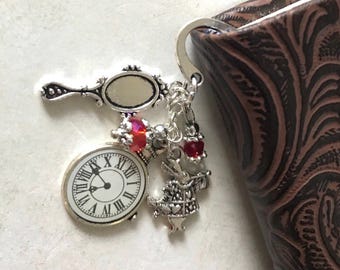 Alice in Wonderland Bookmark, Looking Glass, Reading Gift