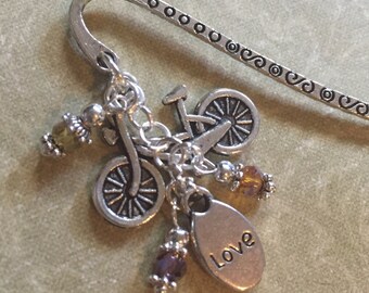Bike Love Bookmark Mountain Biking Gift Biker Reader Gift