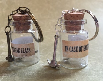 Emergency Spoon Keychain, Spoonie Gift, Chronic Illness Gift, Awareness,