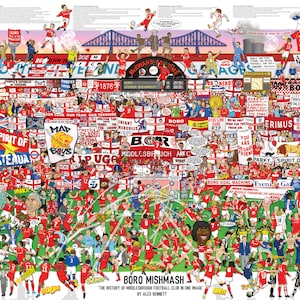 Boro Mishmash - Die Geschichte des Mid Century Football Club in einem Bild