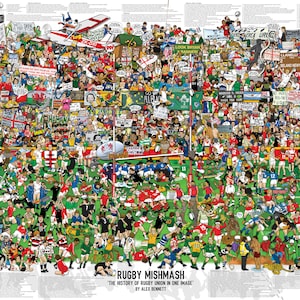 Rugby Mishmash - The History of Rugby Union in One Image