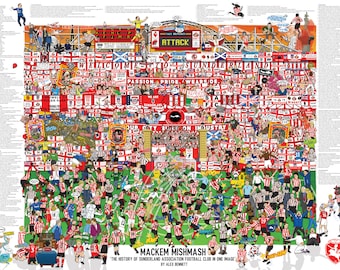 Sunderland Mishmash - The History of Sunderland AFC in One Image